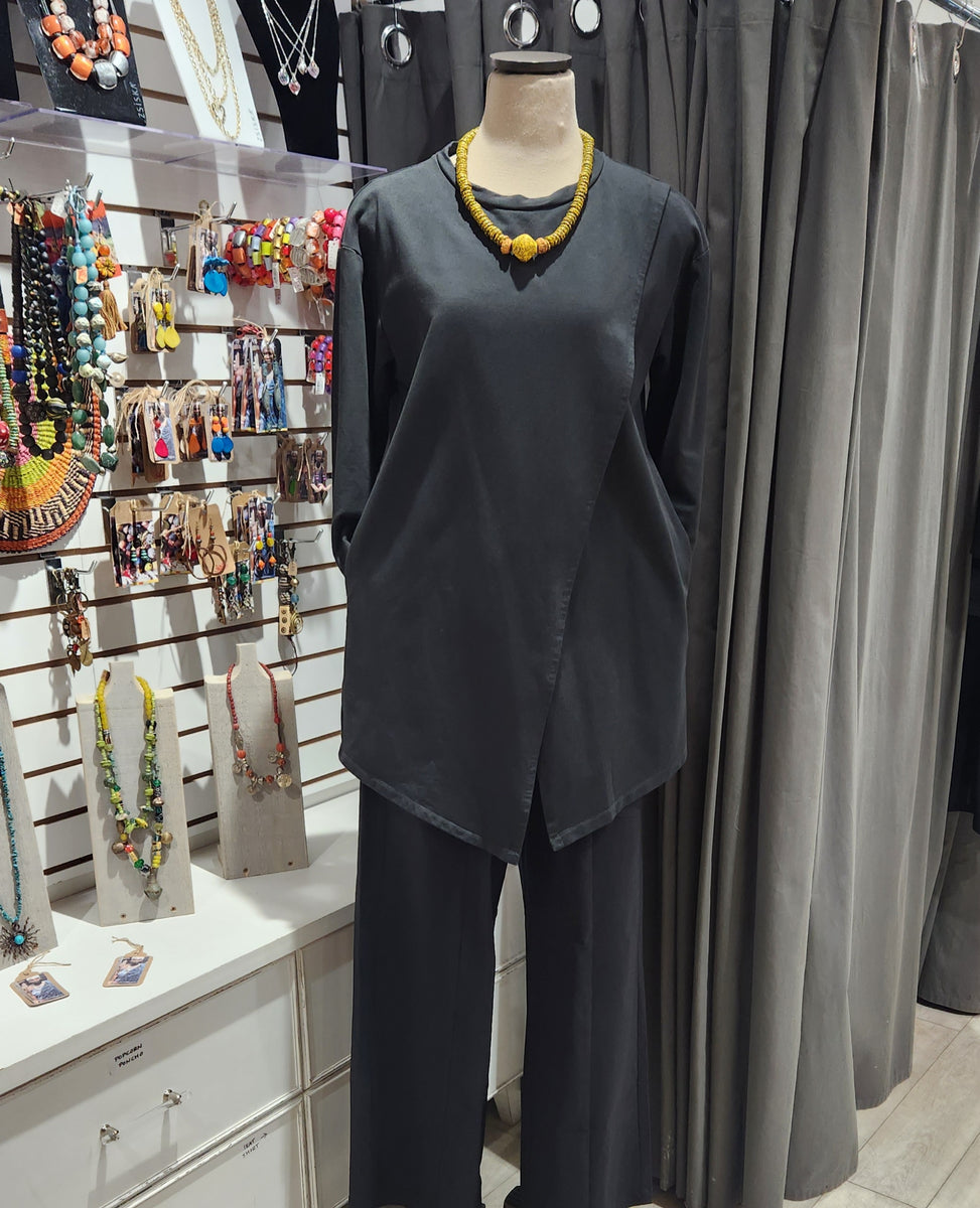 Paolo Tricot Sale, SU8437 Cross Over Tunic 50% Off Regular Price ...