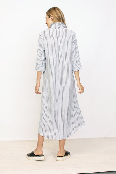 Habitat Spring/Summer Sale, 42589 Stripe Shirt Dress, Gull 50% Off Regular Price