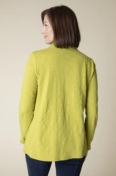 Habitat, 27518 Wrap Cowl Top, Pear