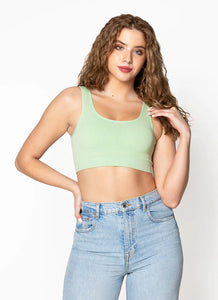 C'est Moi, CEBT-1009 Bamboo Bralette, Mint