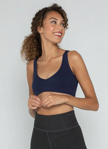 C'est Moi, CEBT-1009 Bamboo Bralette, Navy