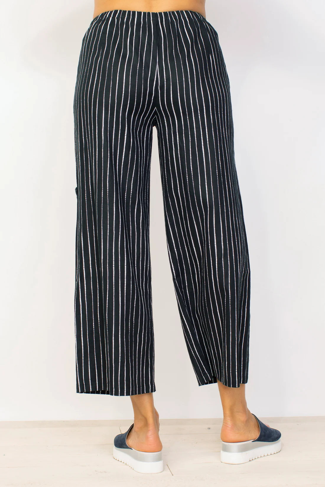 Habitat Spring/Summer Sale, 42566 Flood Pocket Stripe Pant, Black 50% Off Regular Price