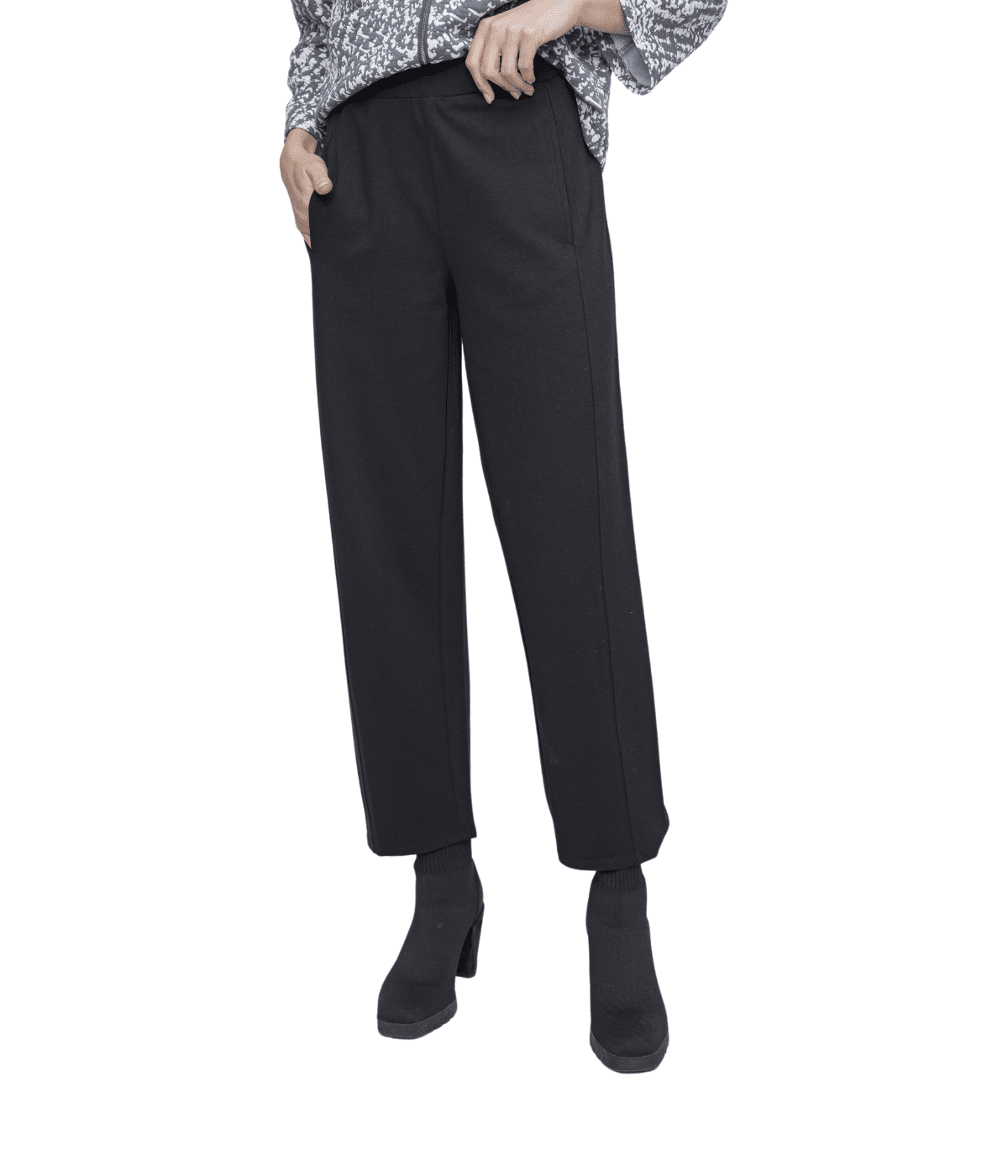 LIV Fall/Winter Sale, 120223 Straight Pocket Pant, Black 50% Off Regular Price