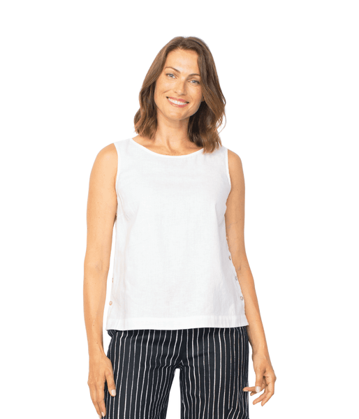 Habitat Spring/Summer Sale, 41525 Side Button Tank, Gull 50% Off Regular Price