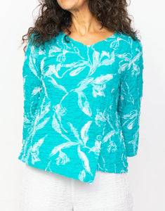 Habitat Sale, 23235 Asymmetrical Puckered Top 50% Off Regular Price