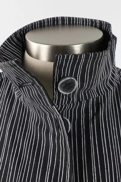 Habitat Spring/Summer Sale, 17502 Easy Swing Stripe Jacket, Black 50% Off Regular Price