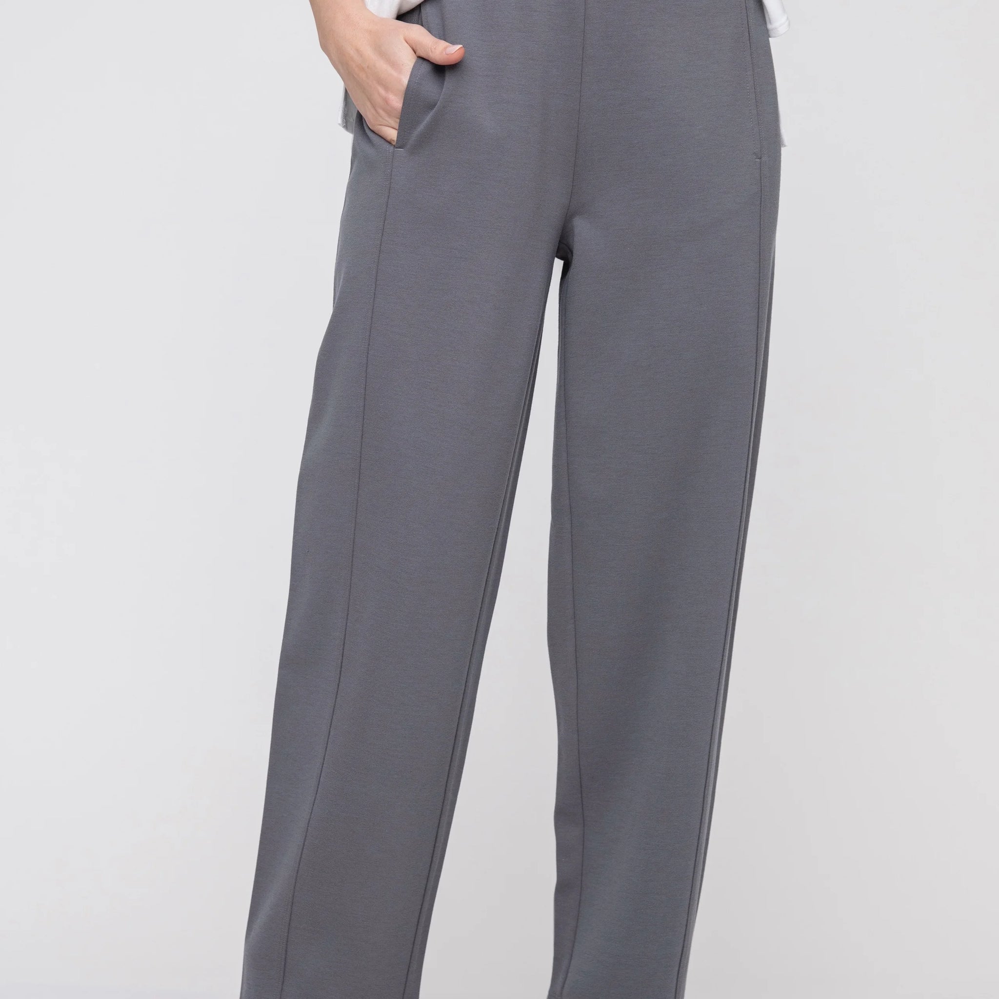 LIV Fall/Winter Sale, 120223 Straight Pocket Pant, Charcoal 50% Off Regular Price