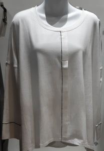 LIV Spring/Summer Sale, 320041 Pleat Front Swing Tee, White 50% Off Regular Price