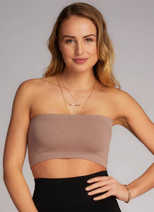 C'est Moi, CEBT-1008 Bamboo Rib Bandeau, Taupe