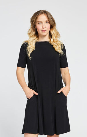 Sympli, 2895S -1 Trapeze Dress Short Sleeves