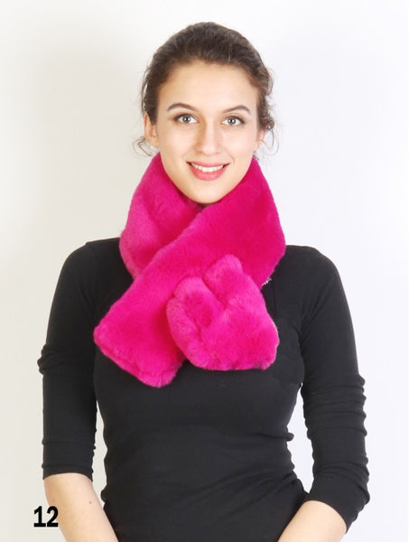 Accessories, SF 1523 Faux Fur Scarf